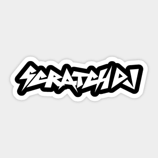 Scratch DJ Sticker